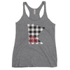 From Here - White Plaid // Tank